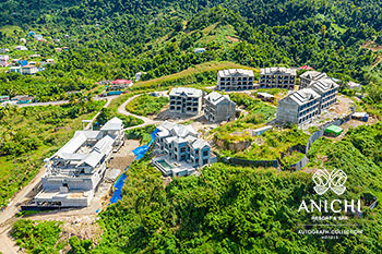 December 2020 Construction Update: Aerial View of the Caribbean Resort