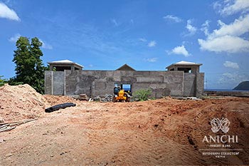 June 2024 Construction Update of Anichi Resort & Spa: Entrance Building