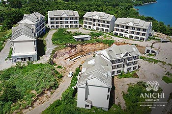 Ход строительства Anichi Resort & Spa за июль 2024: здания