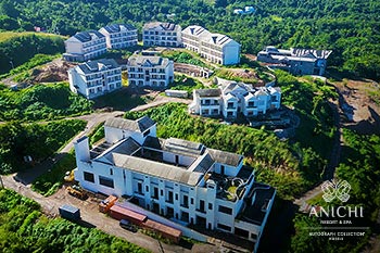 Ход строительства курорта Anichi Resort & Spa. Декабрь 2024