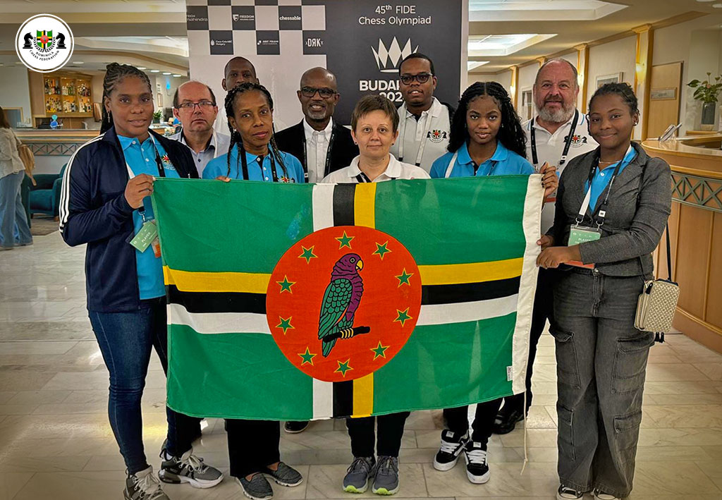 Dominica team at the 45th Chess Olympiad