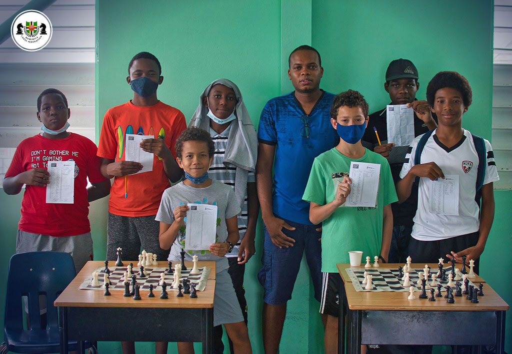 In October 2022, the Dominica Chess Federation, in collaboration with the St. Mary's Academy Chess Club, hosted an exciting simultaneous chess exhibition on the SMA grounds.